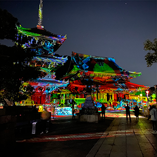 Digital Art Festival in Mizuma Kannon 2023