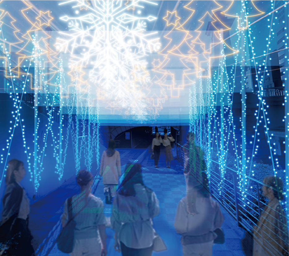 Mini Naruko Tunnel in Collaboration with Kochi Light Festa 2023